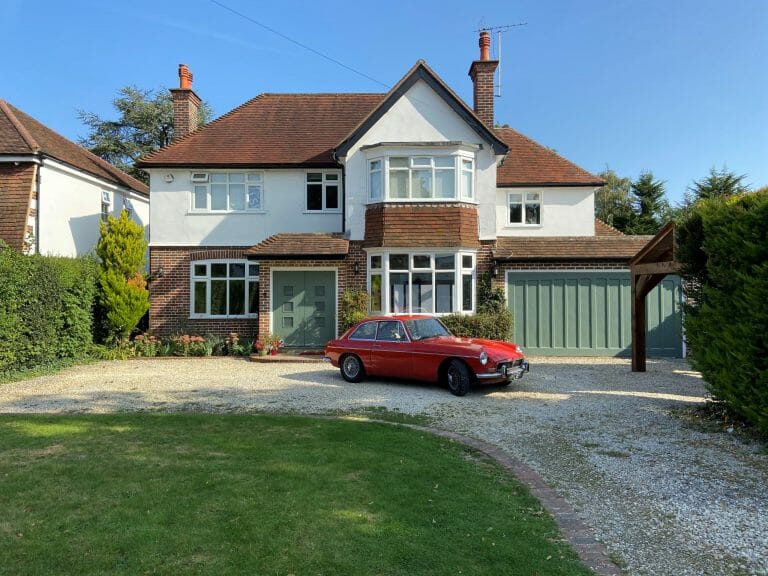 Large Detached Home with Modern Summerhouse image 1