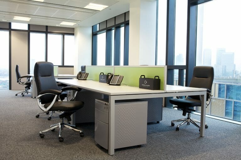 Part Dressed Modern Office Floor image 3