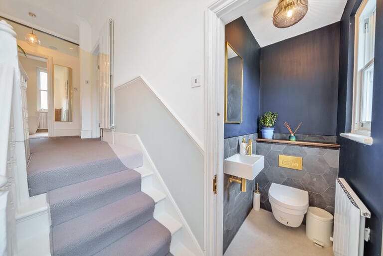 Victorian Property with Architecturally Designed Living Area image 22