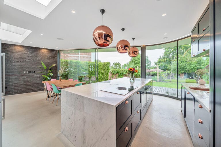 Victorian Property with Architecturally Designed Living Area image 8
