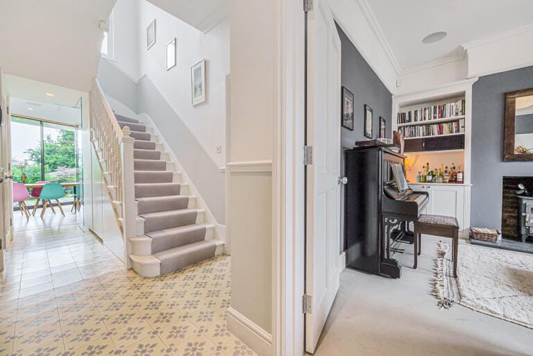 Victorian Property with Architecturally Designed Living Area image 21