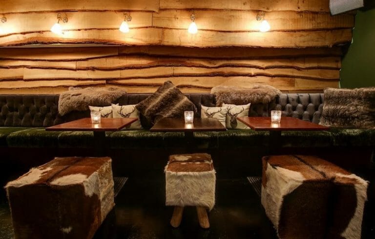 Trendy Cocktail Bar with Themed Rooms image 8