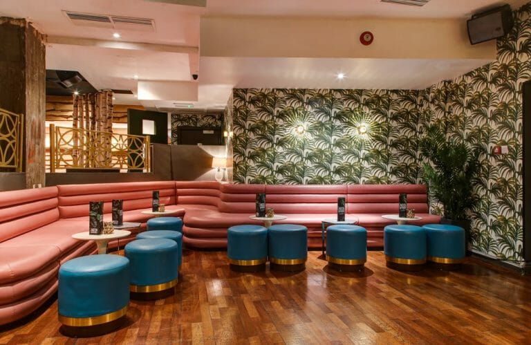 Trendy Cocktail Bar with Themed Rooms image 9
