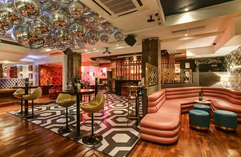 Trendy Cocktail Bar with Themed Rooms image 2