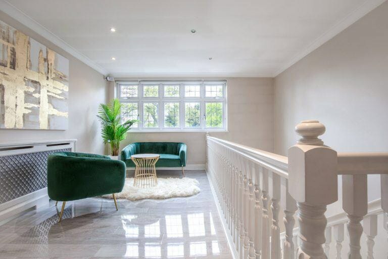 Hertford Villa with Pool, Gym and Garage image 65