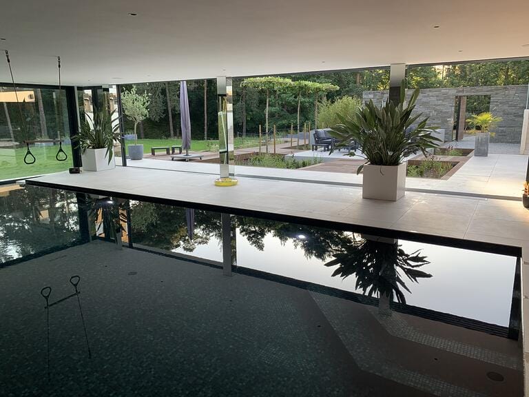 Surrey Hills Modern Home with Poolhouse image 56