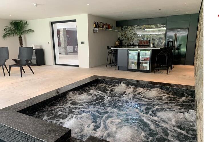 Surrey Hills Modern Home with Poolhouse image 64