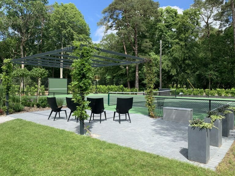 Surrey Hills Modern Home with Poolhouse image 50