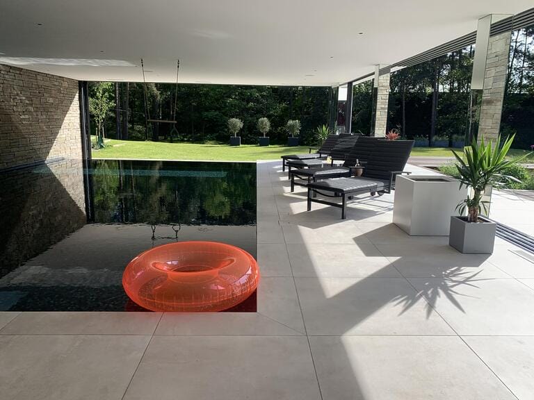 Surrey Hills Modern Home with Poolhouse image 70