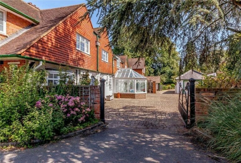 Windlesham Farmhouse with Stables image 33