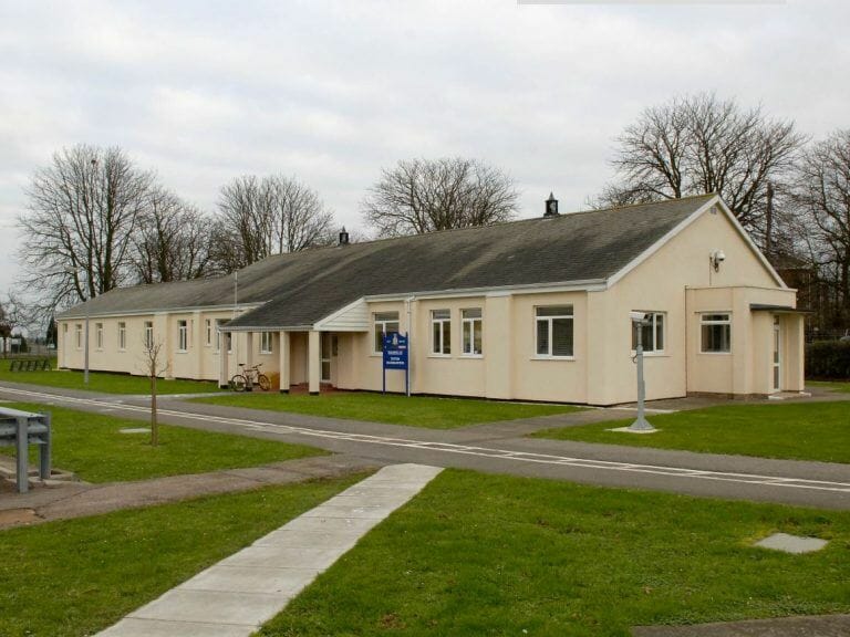 WW2 airfield with hangars image 2