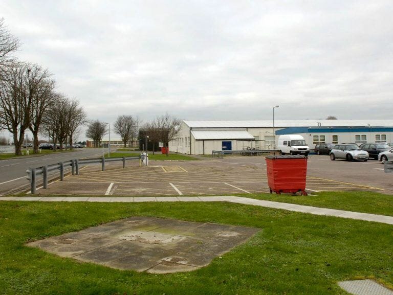 WW2 airfield with hangars image 32