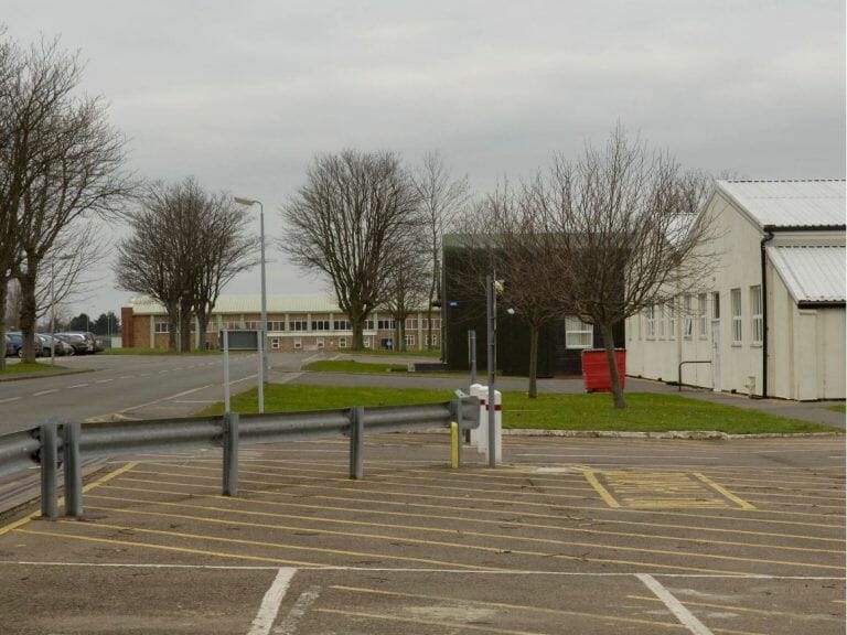 WW2 airfield with hangars image 33