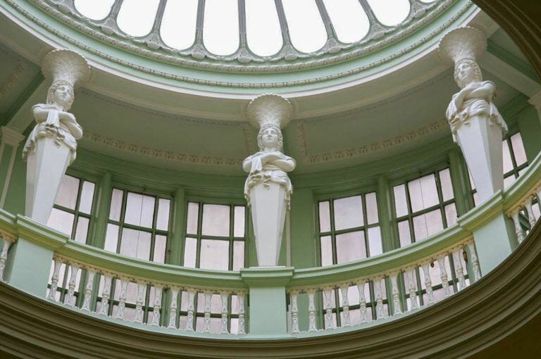 White Stucco conference building image 31