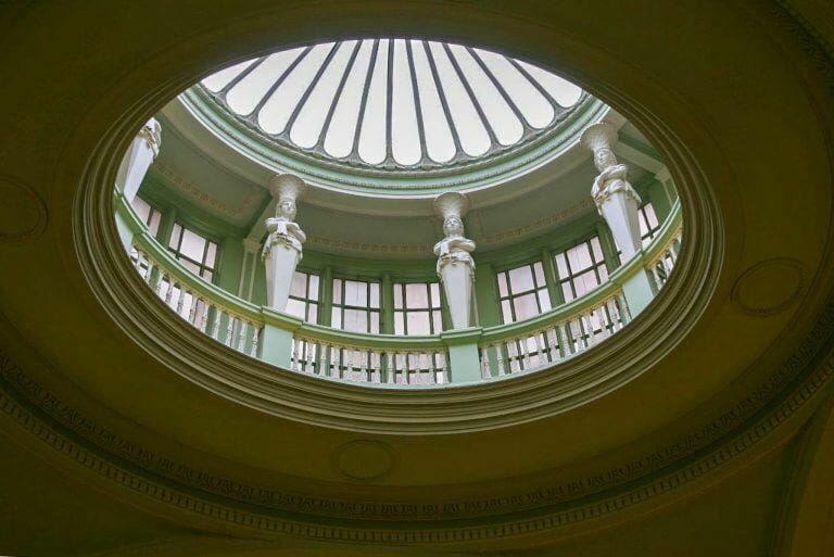 White Stucco conference building image 32