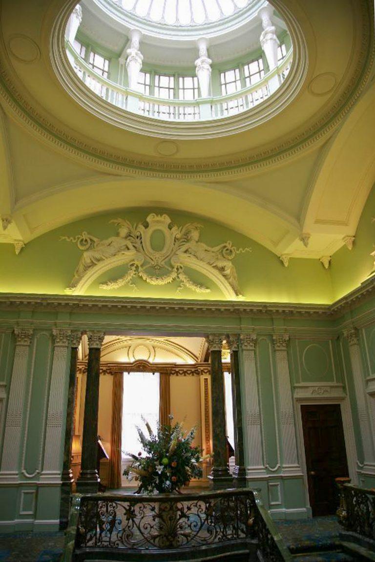 White Stucco conference building image 29