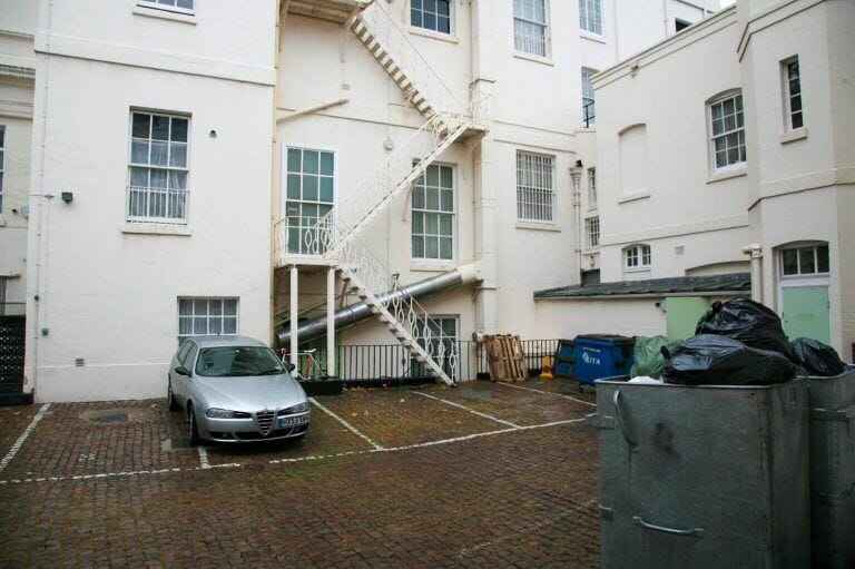 White Stucco conference building image 34