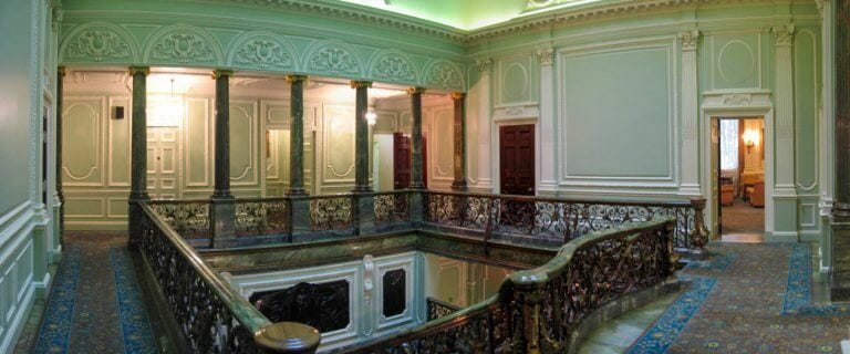 White Stucco conference building image 7