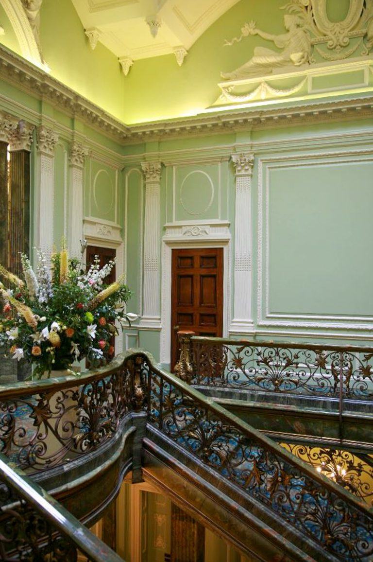 White Stucco conference building image 10