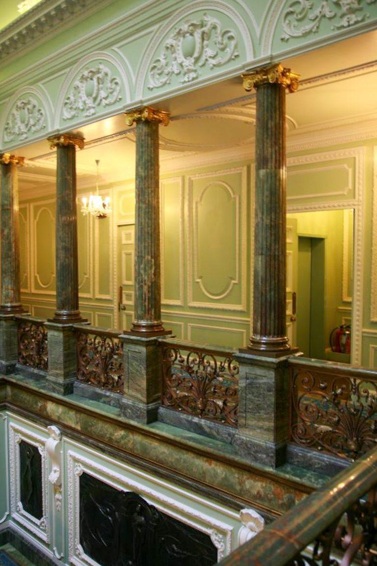 White Stucco conference building image 14