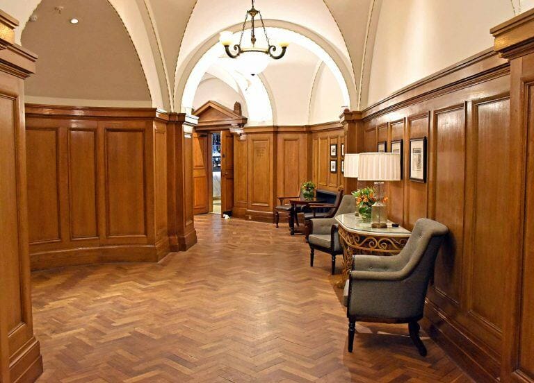 Beautiful library, hallways and offices image 7