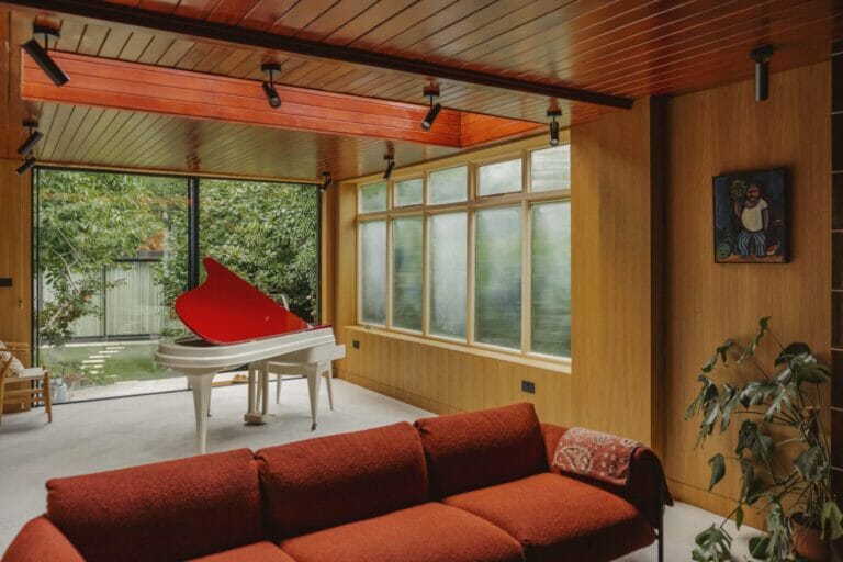 Californian/ Scandinavian Mid-Century Modernist London House image 33