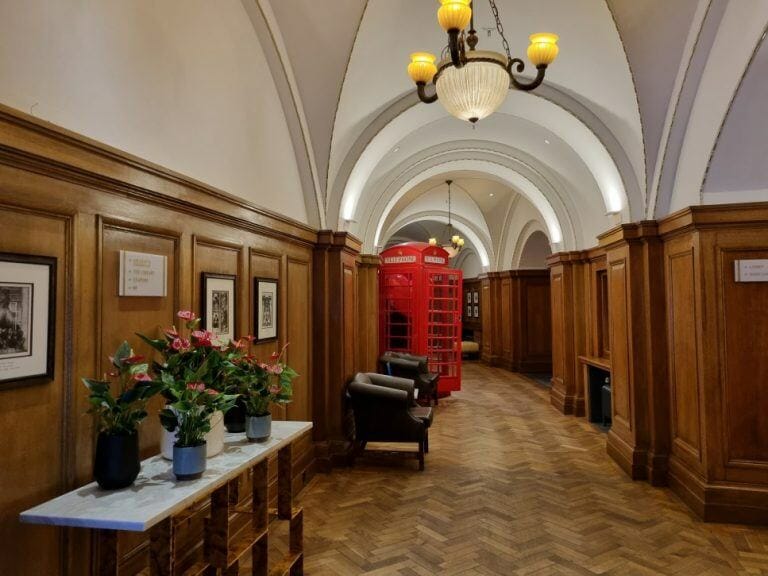 Beautiful library, hallways and offices image 10
