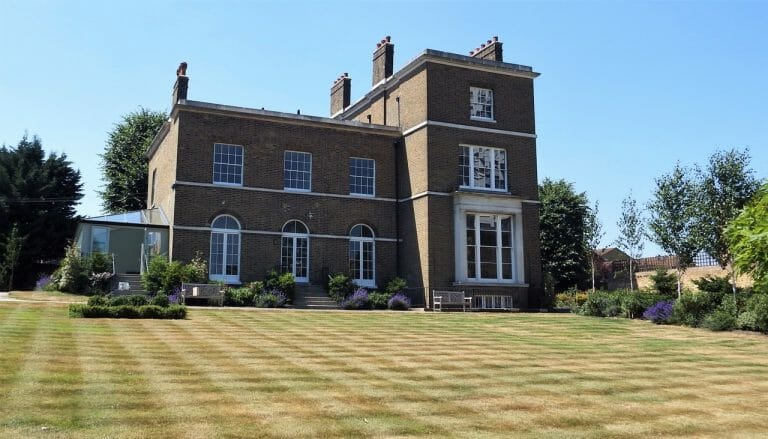 Grand Manor House with Private Lake image 2