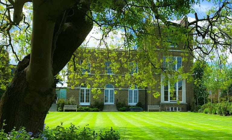 Grand Manor House with Private Lake image 6