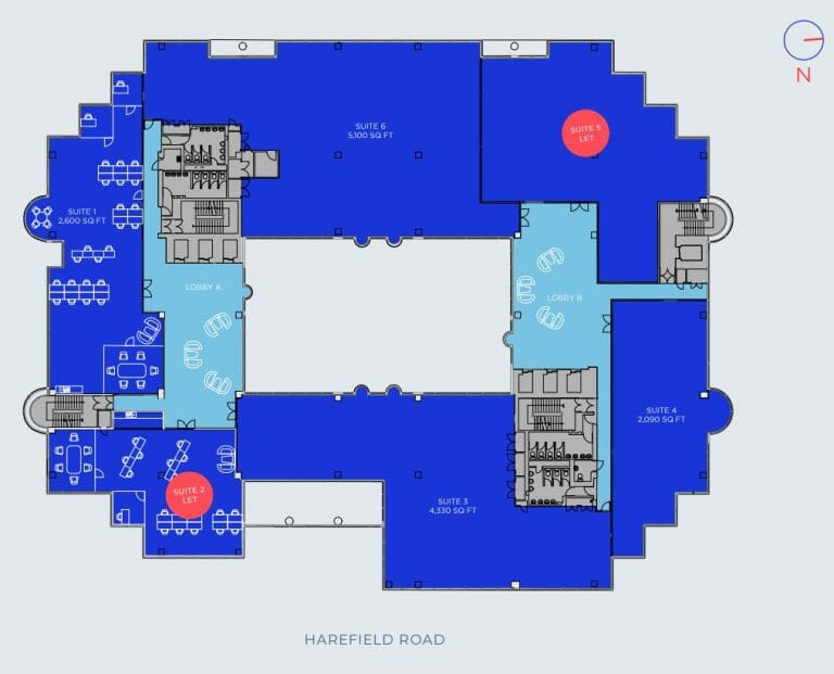 Uxbridge Offices with Atrium image 28