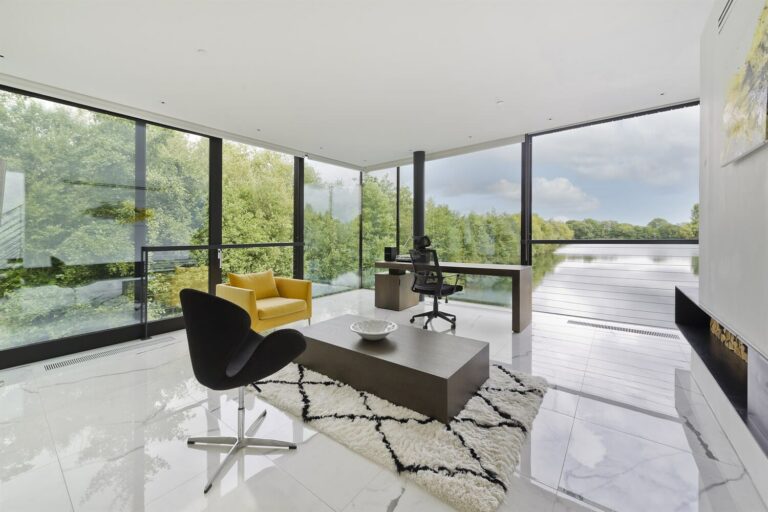Remote Modern House with Waterview image 34
