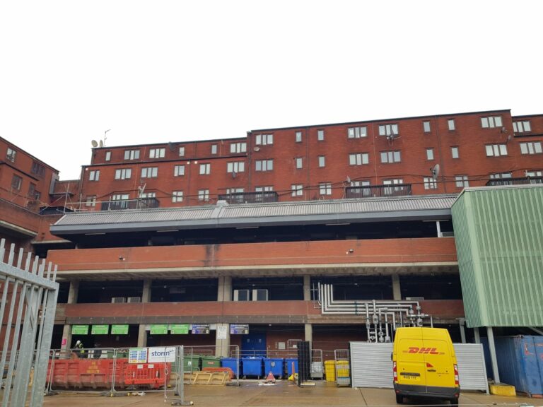 Industrial Style Council Estate In North London image 1