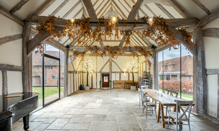 Surrey Farmhouse with Events Barn image 47
