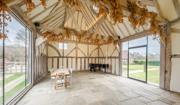 Surrey Farmhouse with Events Barn image 48