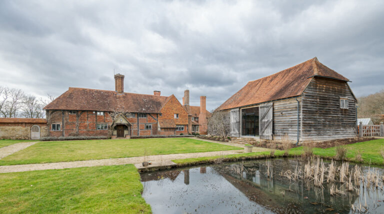 Surrey Farmhouse with Events Barn image 5