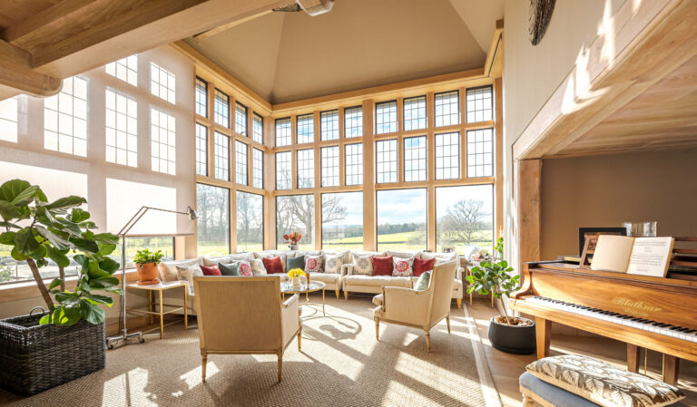 Surrey Farmhouse with Events Barn image 28