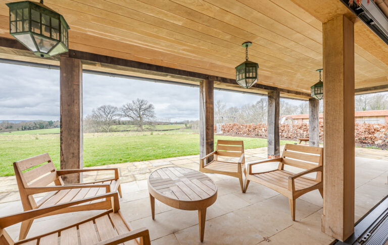 Surrey Farmhouse with Events Barn image 29