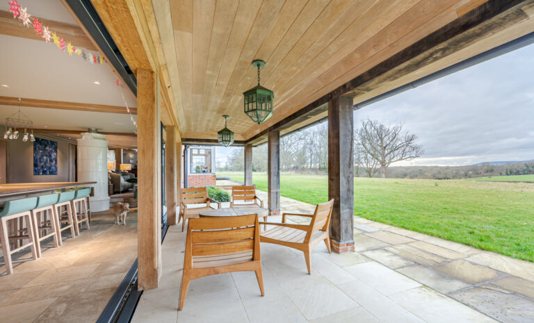 Surrey Farmhouse with Events Barn image 30