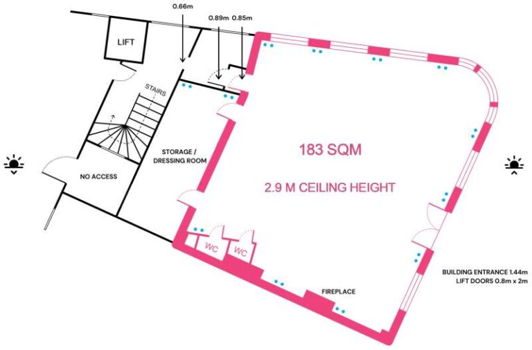 Large Open Plan Vacant Floor image 20