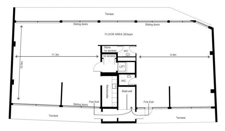Modern Penthouse in Central London image 8