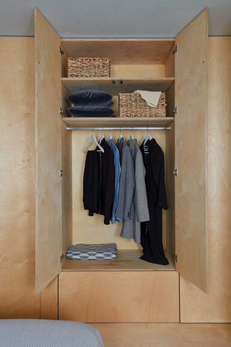 Wood Finished Minimal Home image 13