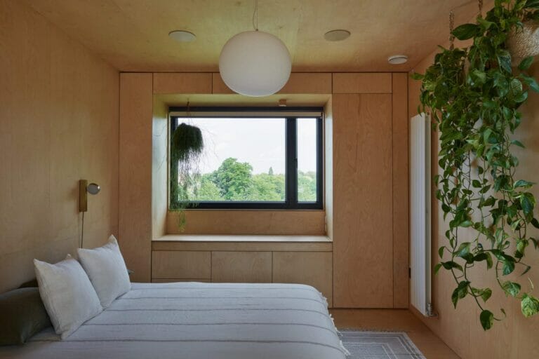 Wood Finished Minimal Home image 10