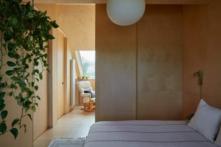 Wood Finished Minimal Home image 8