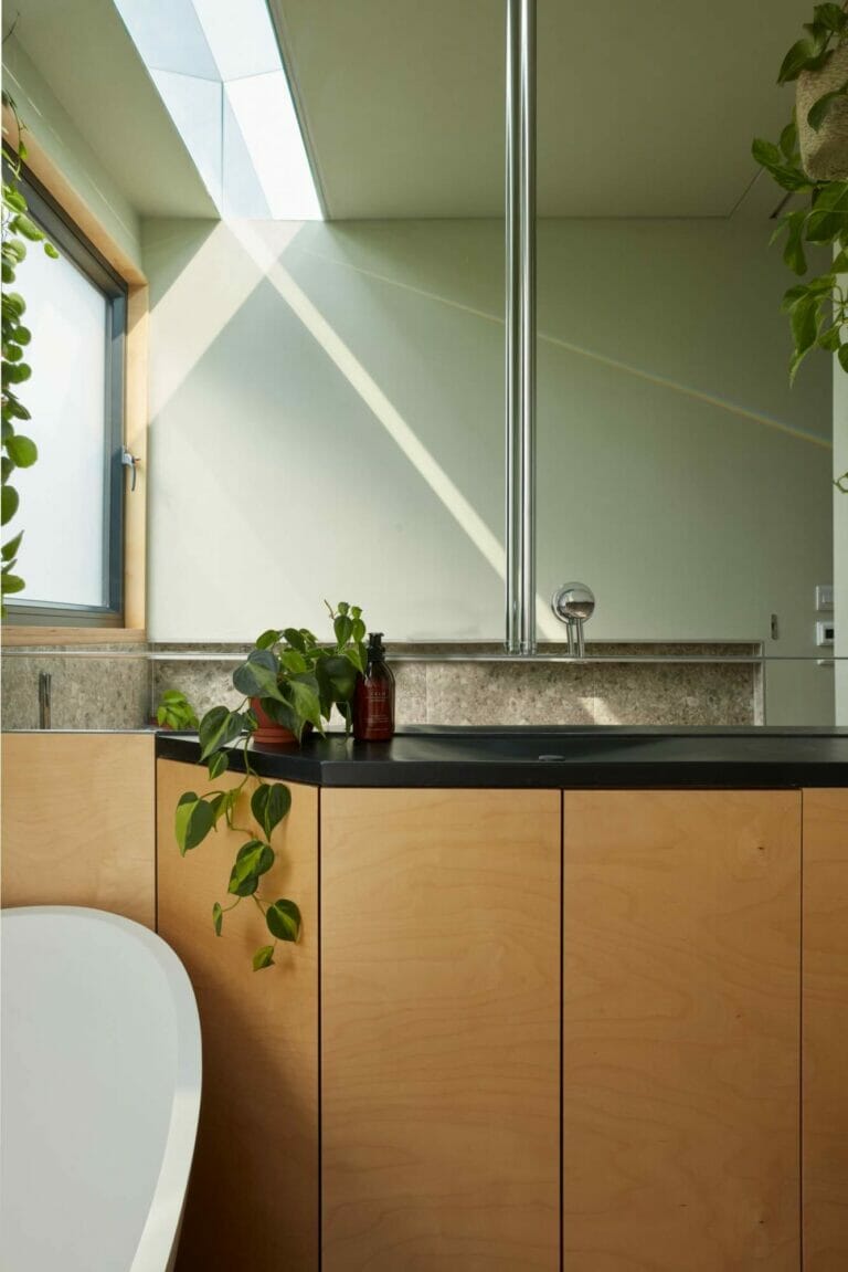 Wood Finished Minimal Home image 25