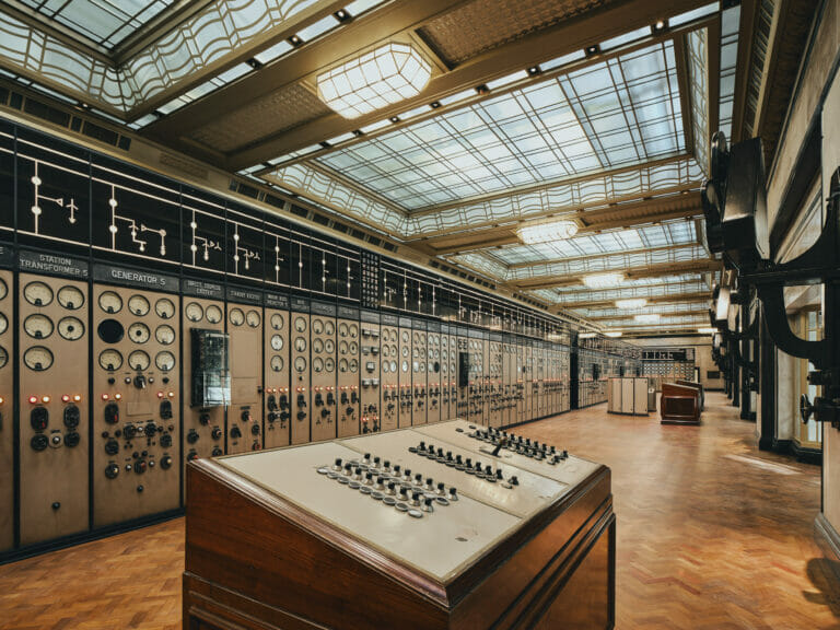 Victorian Power Plant Control Room image 3