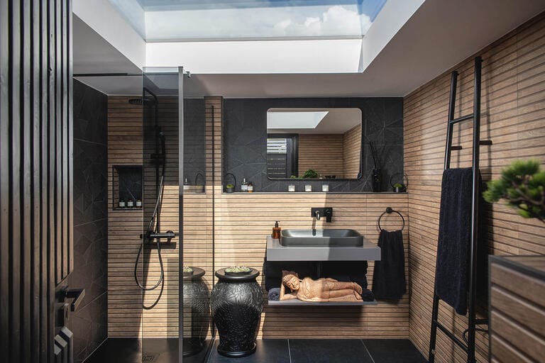 Serene Japanese Style Home with Zen Garden image 42