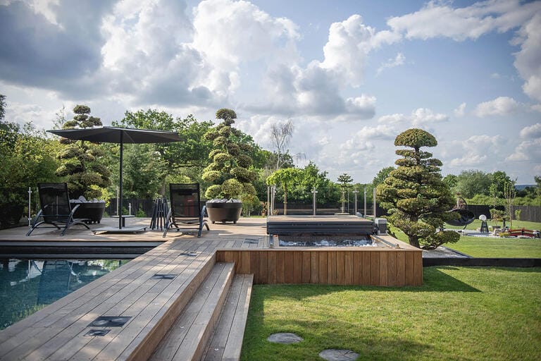 Serene Japanese Style Home with Zen Garden image 31