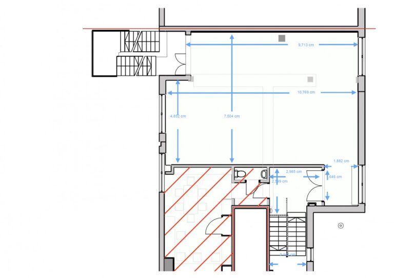 Scandinavian Style Dual-Level Event Space image 8